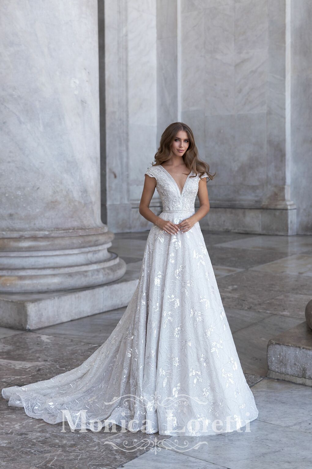 Monica Loretti Prinzessin Braut Hochzeit Kleid